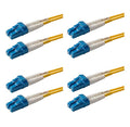SpeedyFiberTX – 4-Pack 5 Meter LC to LC Fiber Patch Cable, Corning SMF-28 by SpeedyFiberTX