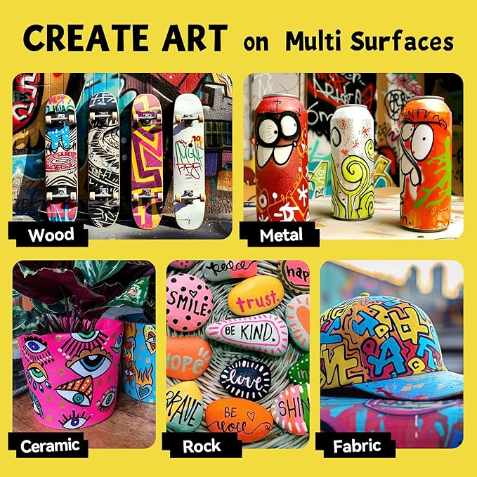 3 Jumbo Permanent Markers Green, 15mm Thick Wide Tip, Large Acrylic Paint Markers for Rock Painting, Poster, Graffiti, Stone, Ceramic, Glass, Wood, Canvas