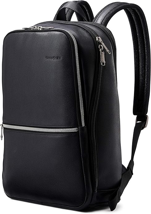 Samsonite Classic Leather Slim Backpack by Samsonite