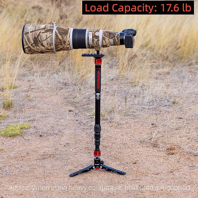 IFOOTAGE Cobra 3 A180T, Camera Monopod - Image 3