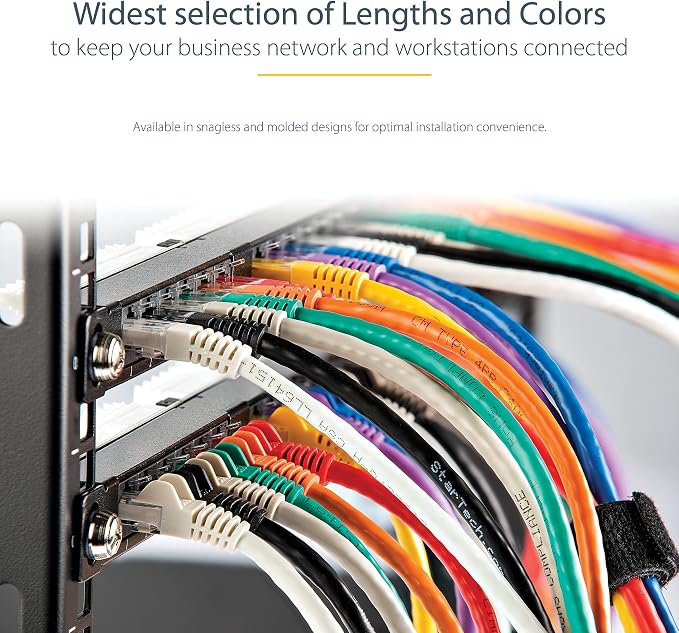 StarTech 9ft CAT6 Ethernet Cable - Image 5