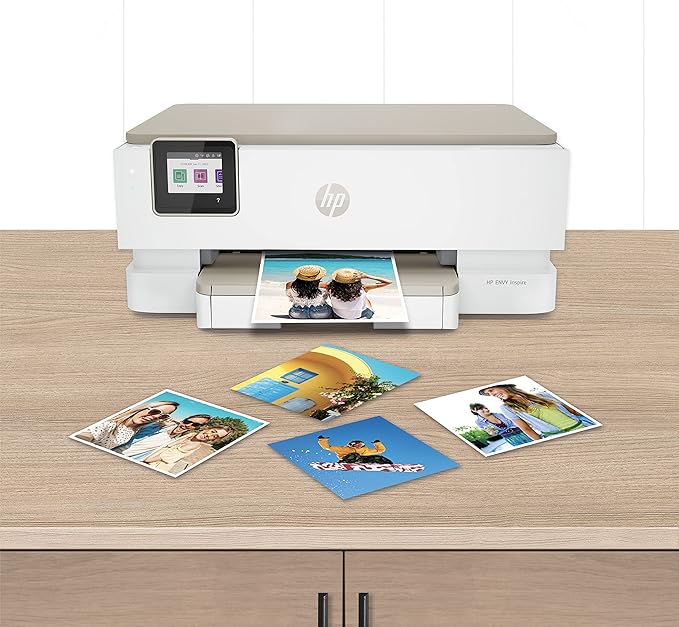HP Advanced Photo Paper, Glossy, 5x5 in, 20 sheets (49V50A),White