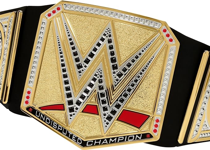 Mattel WWE Championship Title, Undisputed WWE Universal Championship Role-Play - Image 3