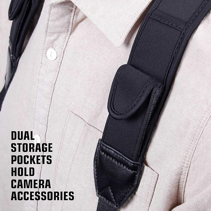 USA Gear DSLR Camera Strap Chest Harness - Image 3