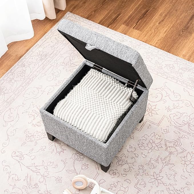 Adeco Storage Ottoman