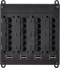 Leviton Twist and Mount Patch Panel, CAT 6 24 Port by Leviton
