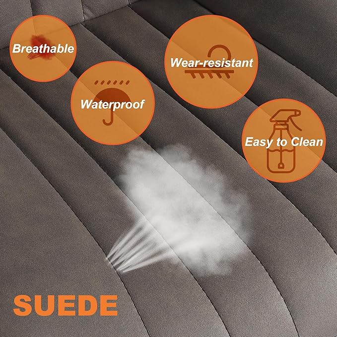 Bar Stools Set of 4, Swivel Counter Height Barstools with Back, Adjustable PU Leather Bar Chairs, Modern Armless Kitchen Island Stool, Brown