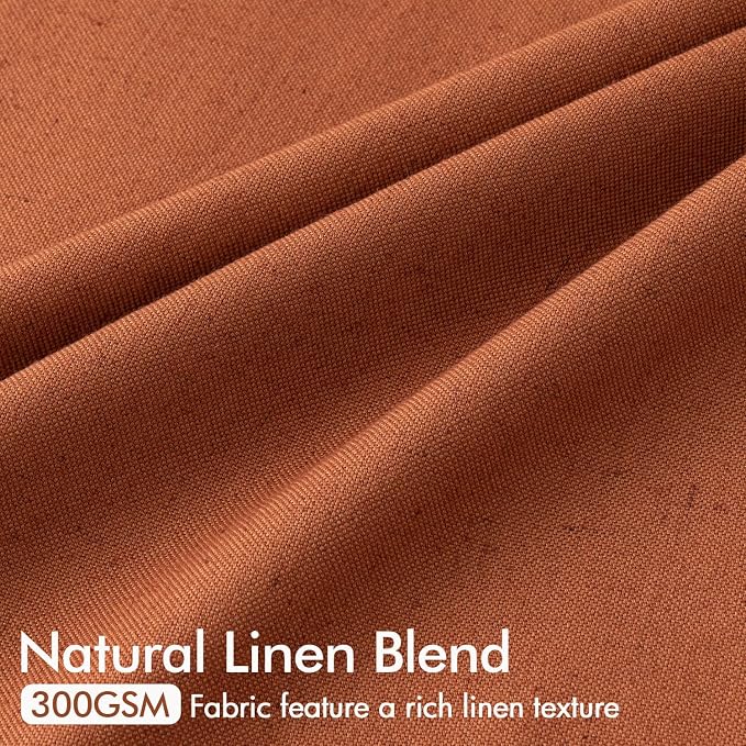 Memory Trained Pinch Pleated Curtains 90 Inches Long, Viral Linen Pinch Pleat - Image 7