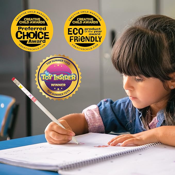 Spring Smencils Cylinder - HB #2 Patented Gourmet Scented Pencils, 50 Count - Gifts for Kids, Classroom Rewards, Party Favors, Easter day