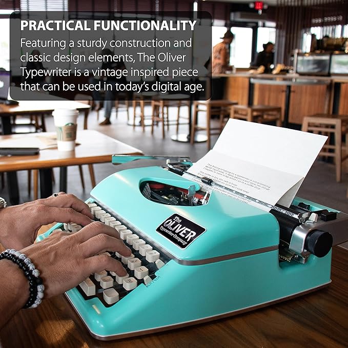 Timeless Manual Typewriter, Mint